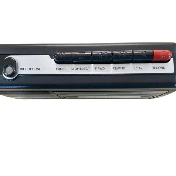 GE Cassette Recorder Model No. 3-5301B High Sensitivity Mini Compact Black Model - Picture 1 of 4